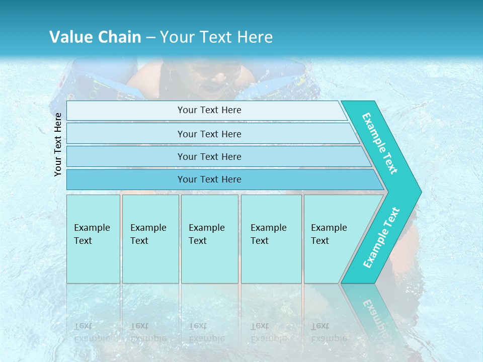 Father Boy Cheerful PowerPoint Template