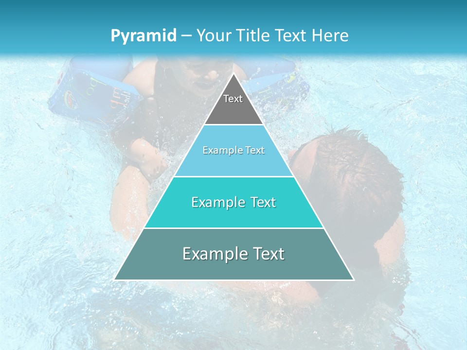 Father Boy Cheerful PowerPoint Template