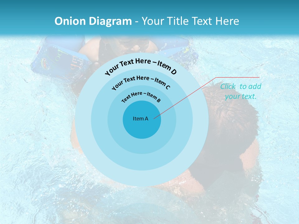 Father Boy Cheerful PowerPoint Template