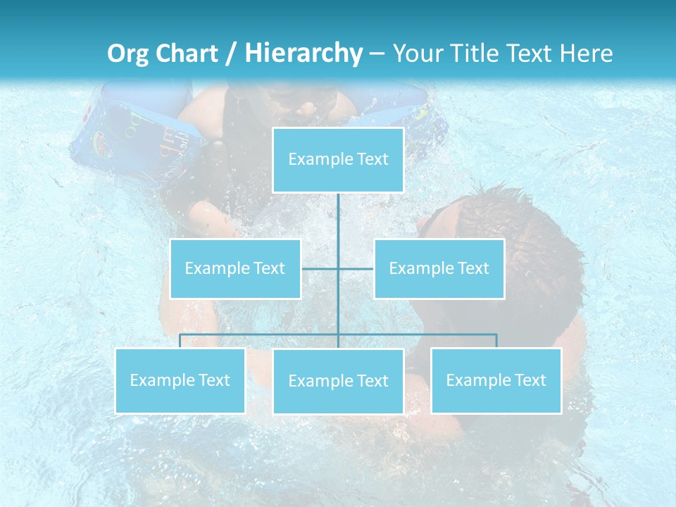 Father Boy Cheerful PowerPoint Template