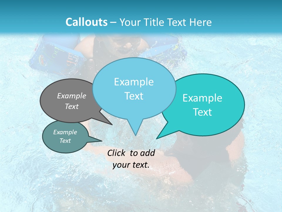 Father Boy Cheerful PowerPoint Template