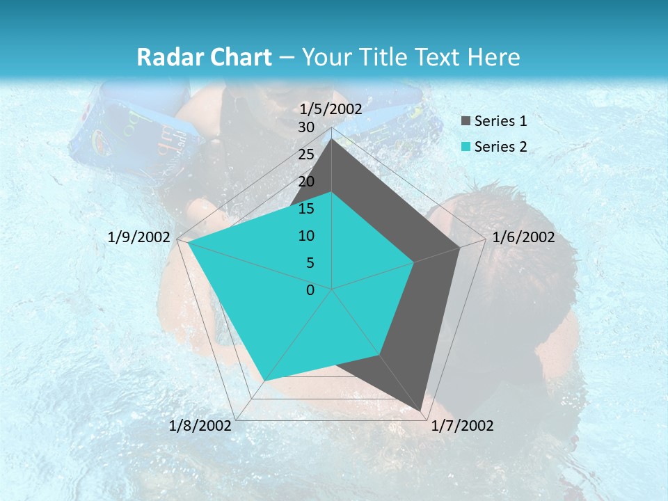 Father Boy Cheerful PowerPoint Template