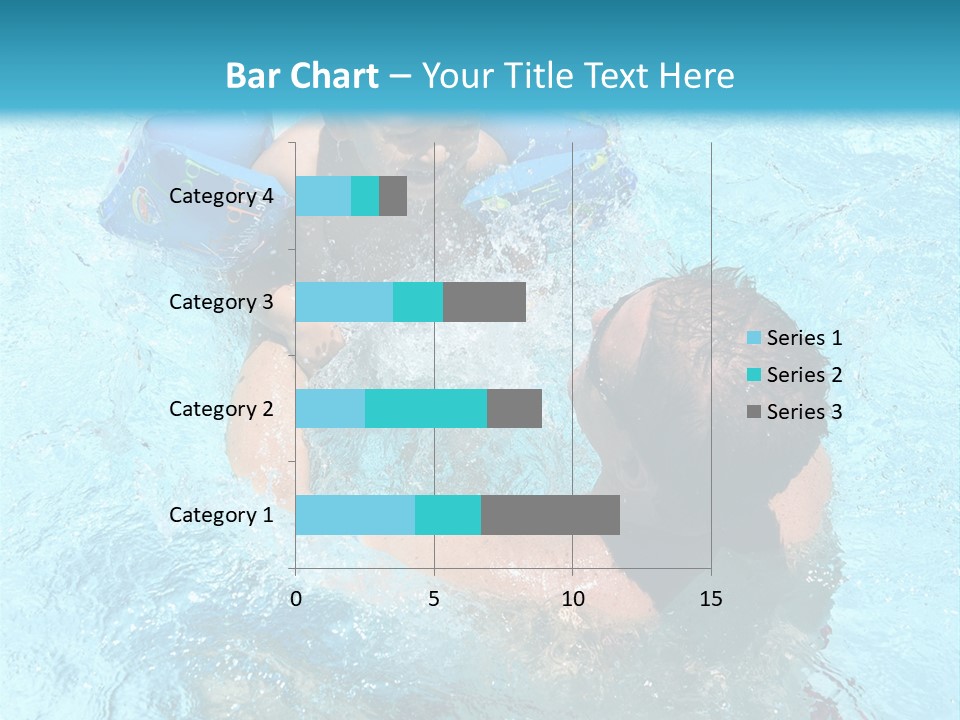 Father Boy Cheerful PowerPoint Template