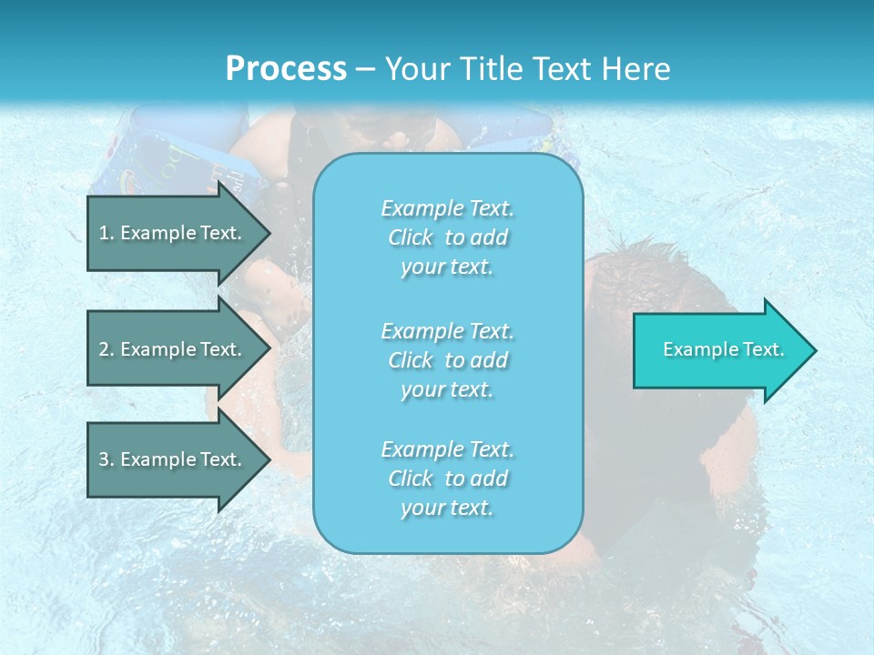 Father Boy Cheerful PowerPoint Template