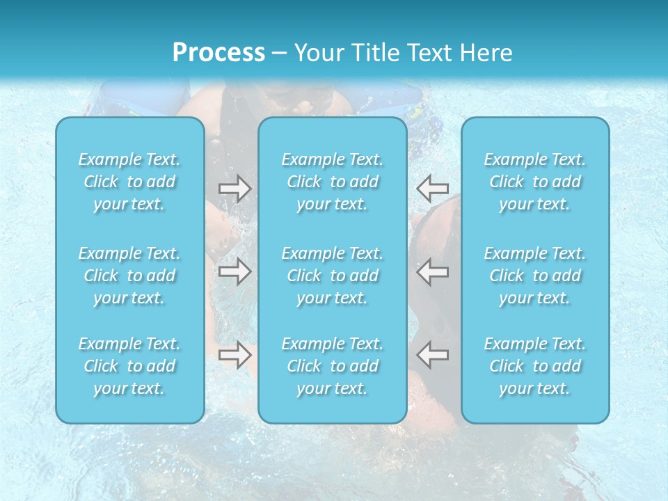 Father Boy Cheerful PowerPoint Template