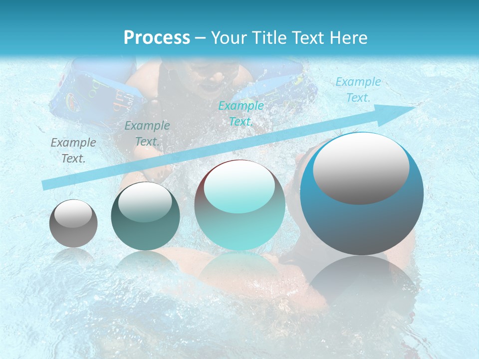 Father Boy Cheerful PowerPoint Template