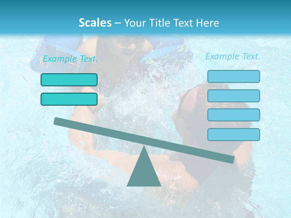 Father Boy Cheerful PowerPoint Template