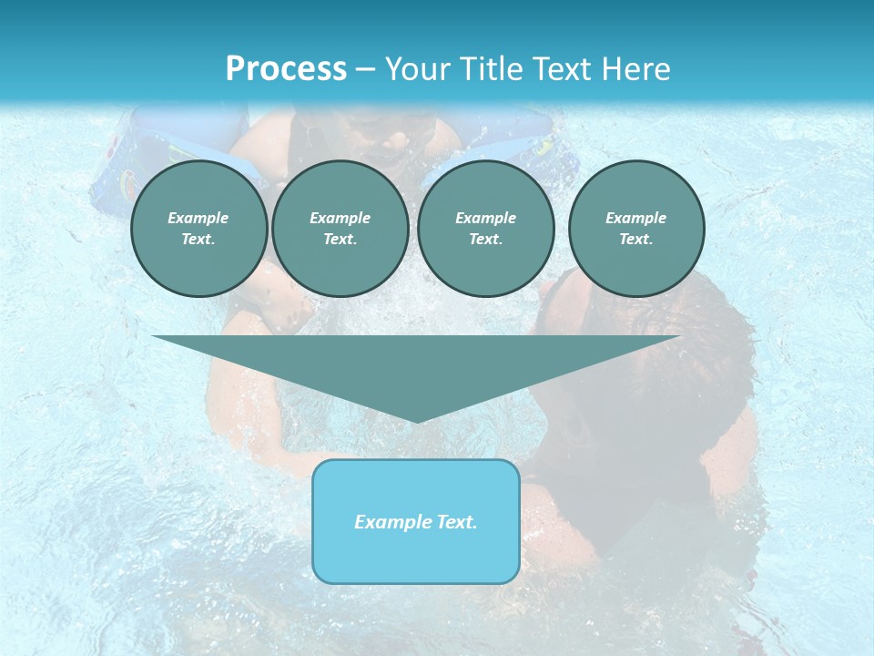 Father Boy Cheerful PowerPoint Template