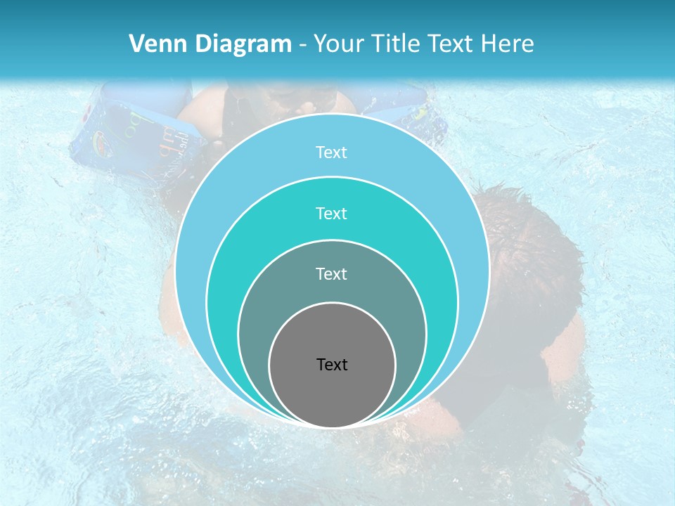 Father Boy Cheerful PowerPoint Template