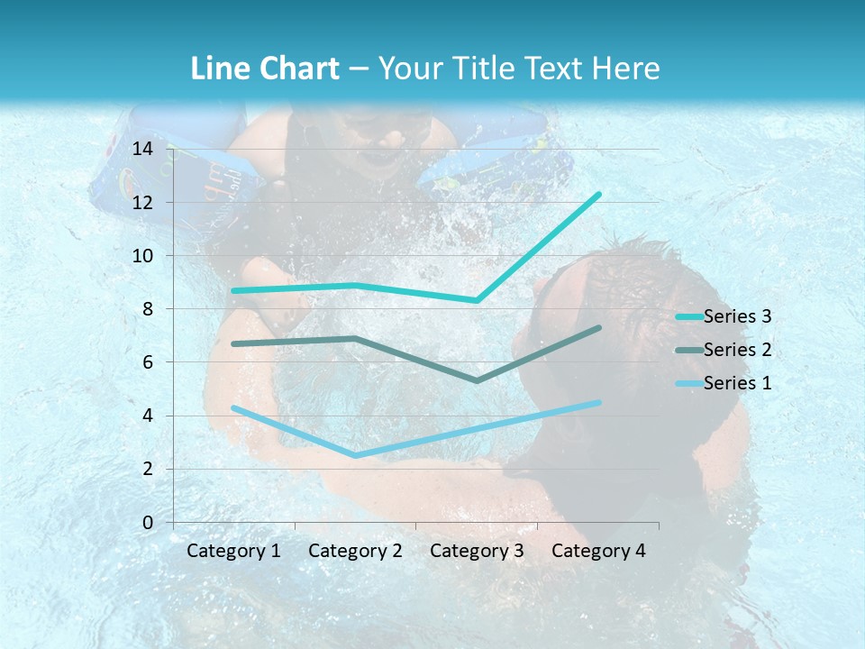 Father Boy Cheerful PowerPoint Template