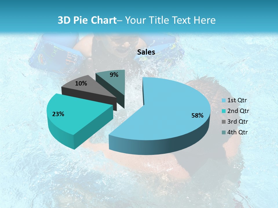 Father Boy Cheerful PowerPoint Template