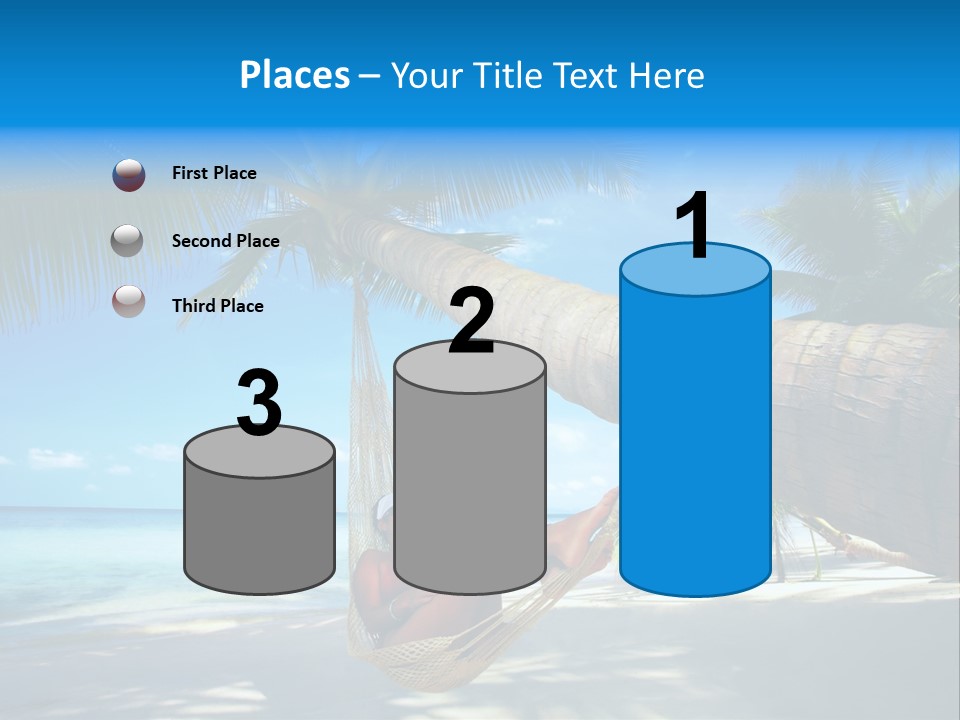 Ocean Bracelet Woman PowerPoint Template