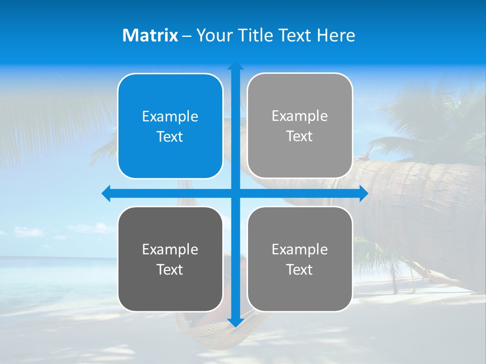 Ocean Bracelet Woman PowerPoint Template