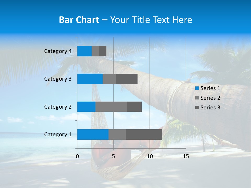 Ocean Bracelet Woman PowerPoint Template