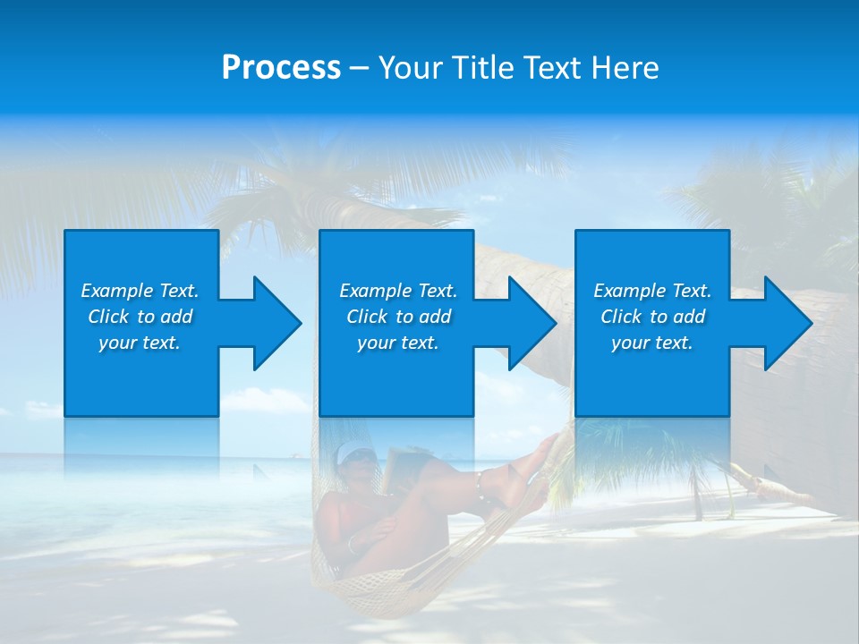 Ocean Bracelet Woman PowerPoint Template