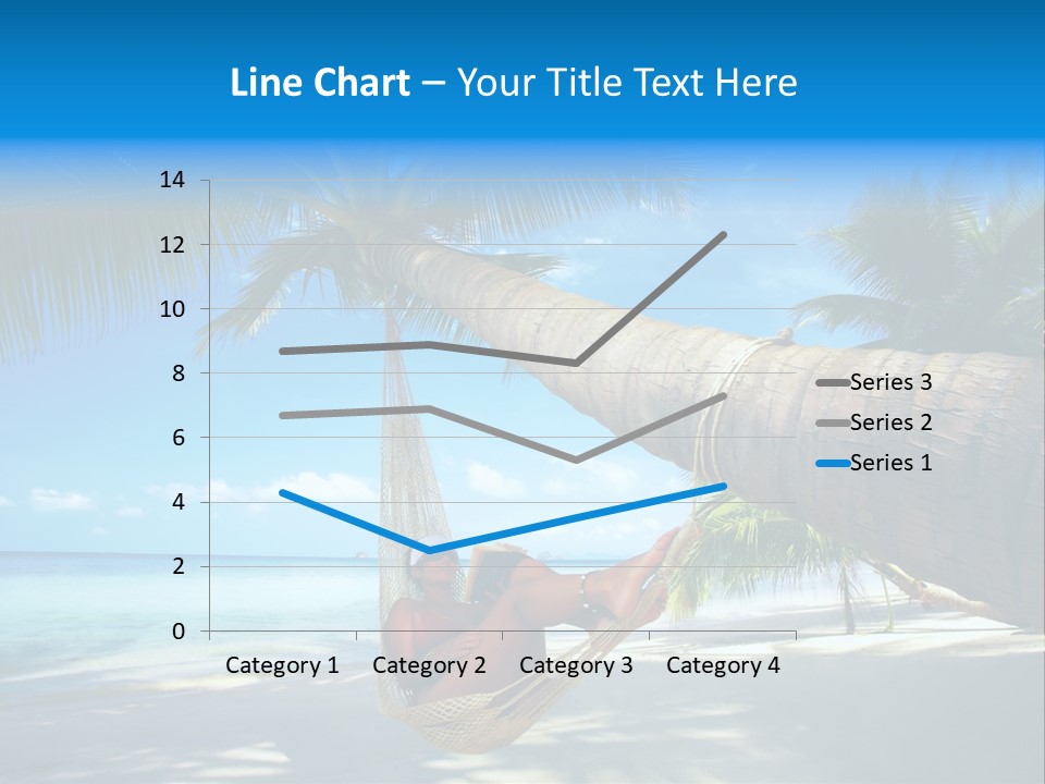 Ocean Bracelet Woman PowerPoint Template