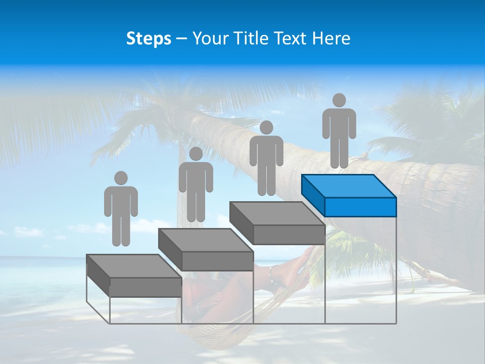 Ocean Bracelet Woman PowerPoint Template