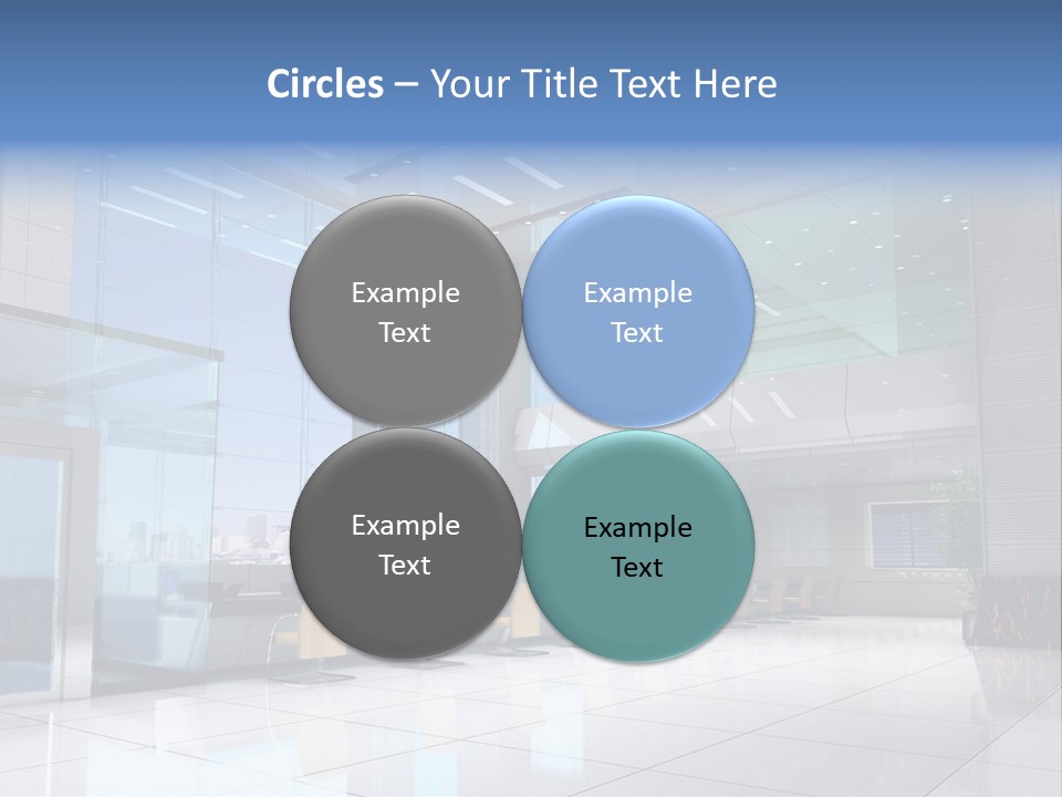 Business Architecture Roof PowerPoint Template