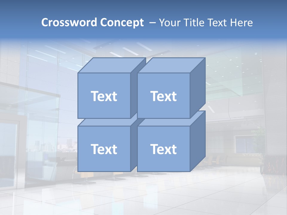 Business Architecture Roof PowerPoint Template