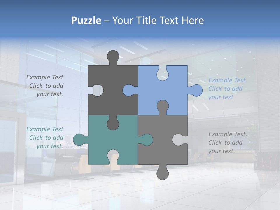 Business Architecture Roof PowerPoint Template