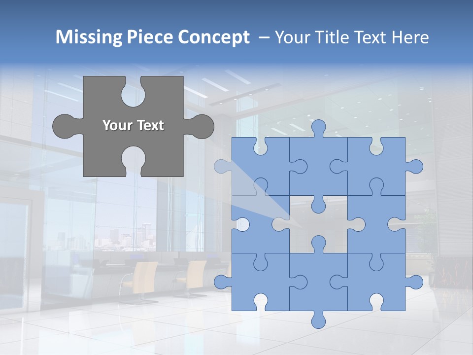 Business Architecture Roof PowerPoint Template