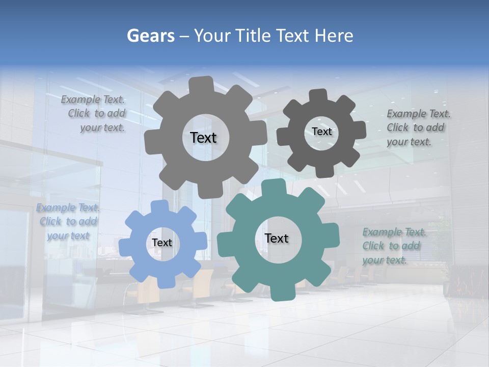 Business Architecture Roof PowerPoint Template
