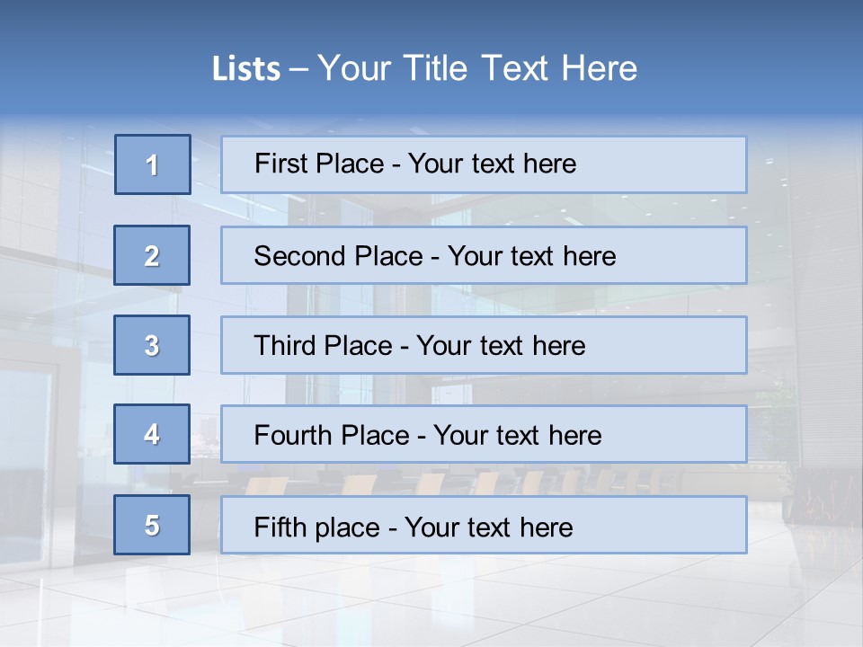 Business Architecture Roof PowerPoint Template