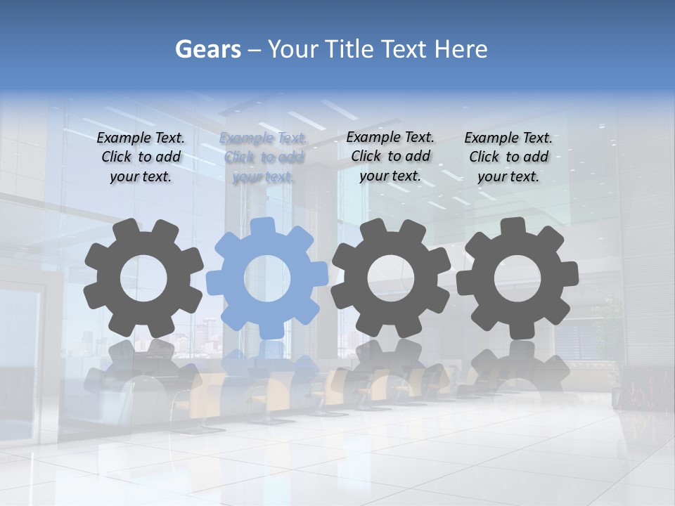 Business Architecture Roof PowerPoint Template