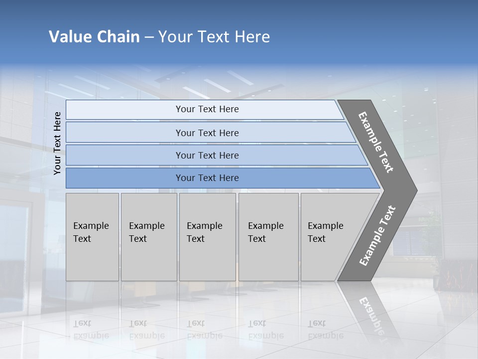 Business Architecture Roof PowerPoint Template