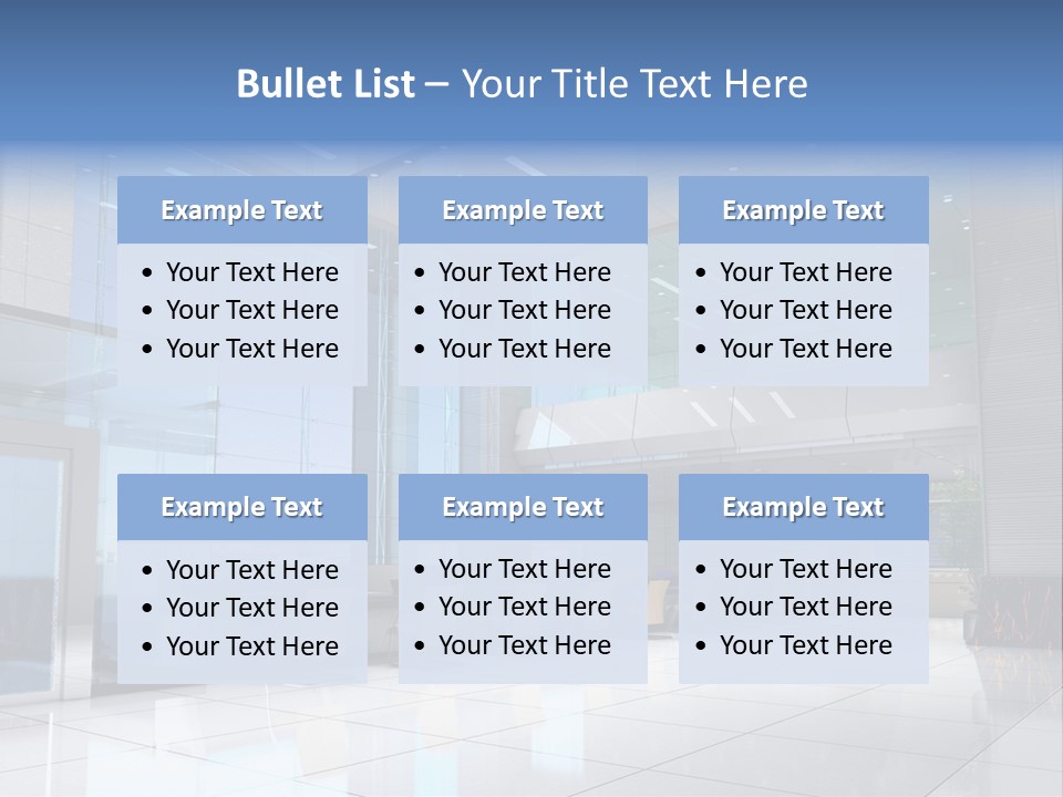 Business Architecture Roof PowerPoint Template