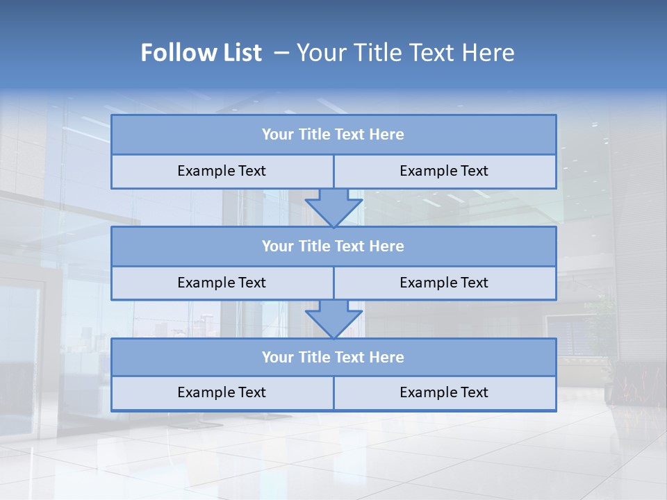 Business Architecture Roof PowerPoint Template