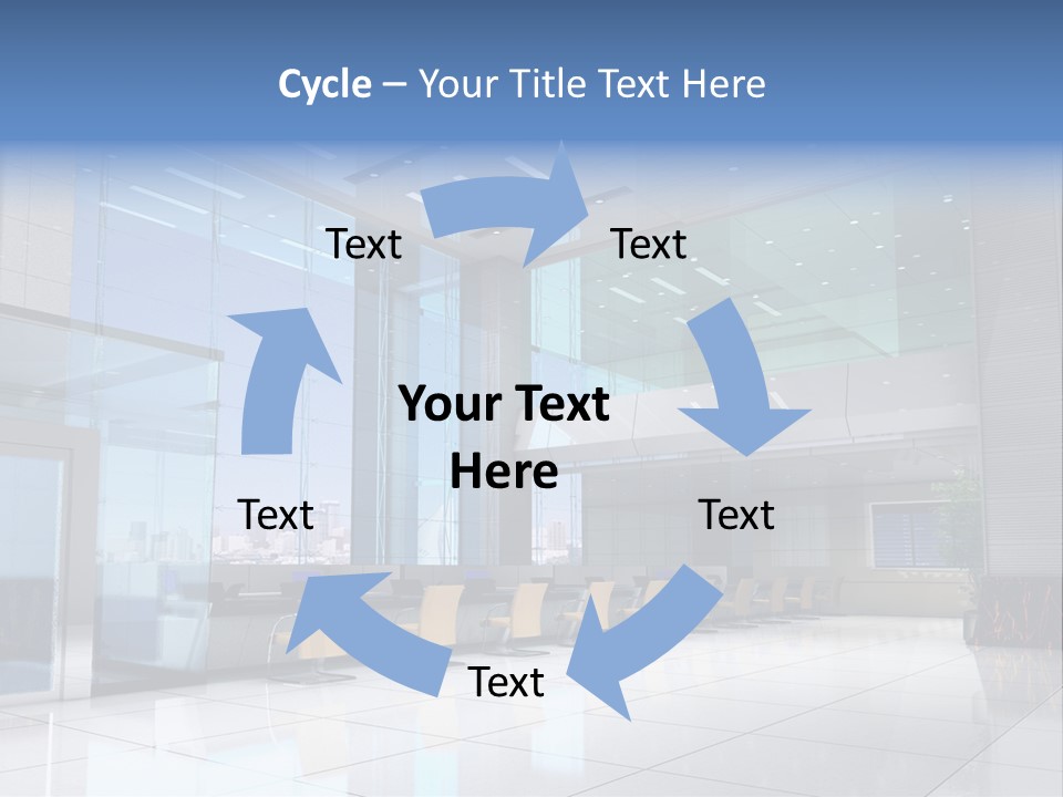 Business Architecture Roof PowerPoint Template