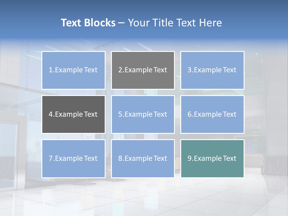 Business Architecture Roof PowerPoint Template