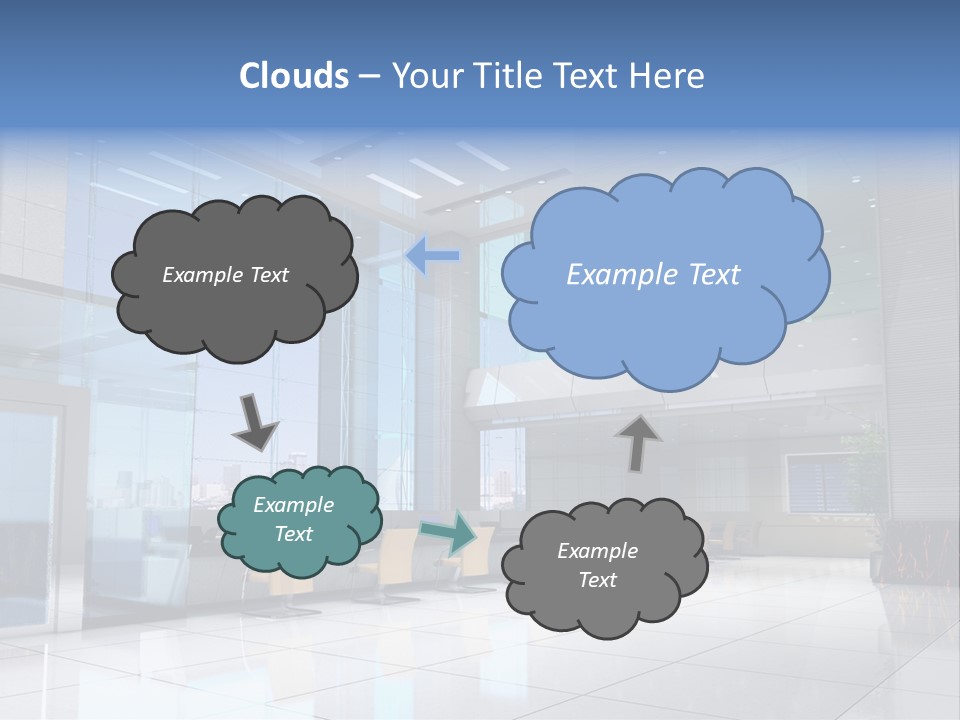 Business Architecture Roof PowerPoint Template
