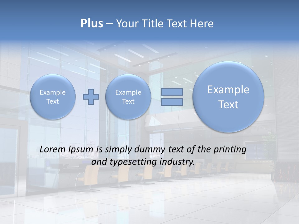 Business Architecture Roof PowerPoint Template