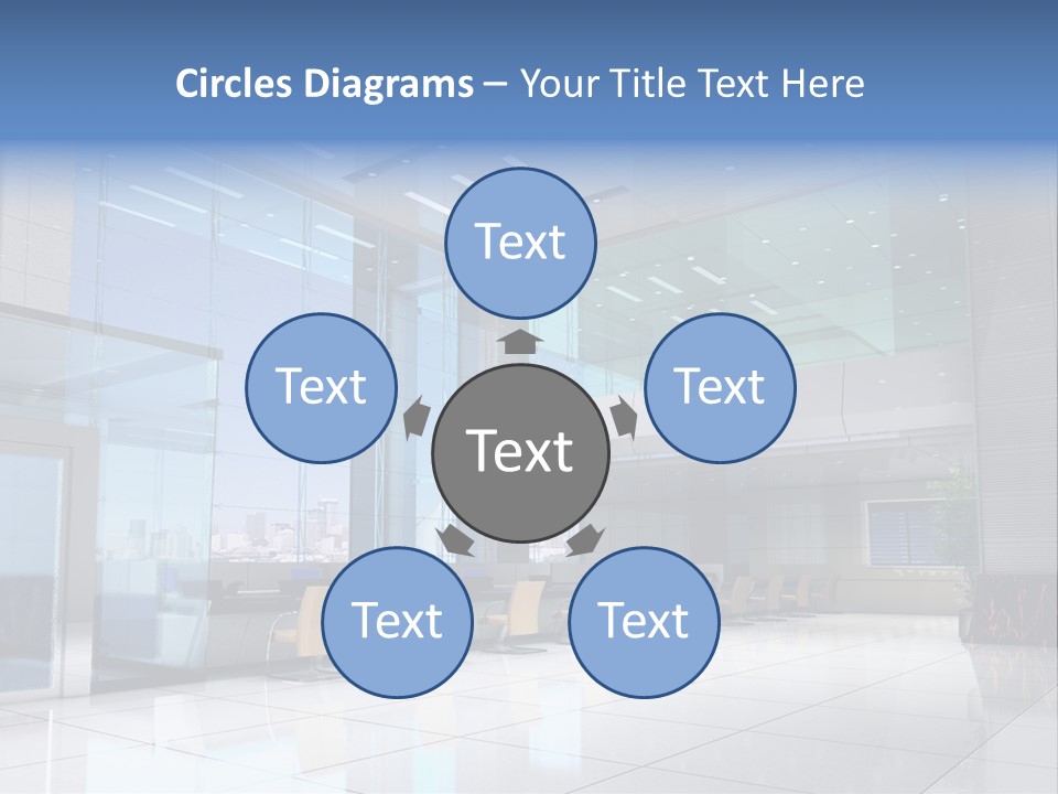 Business Architecture Roof PowerPoint Template