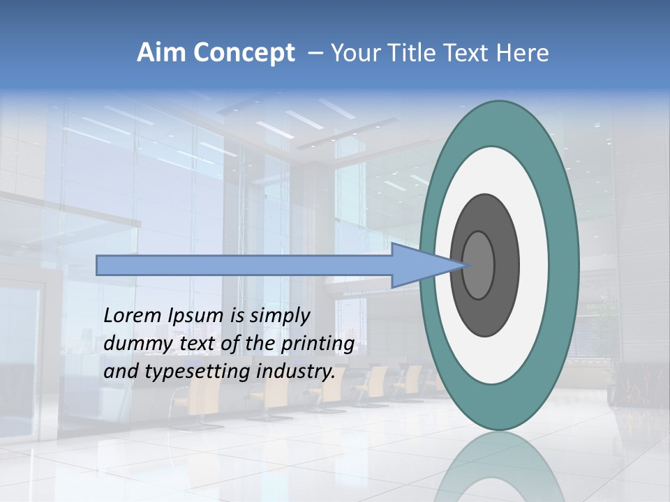 Business Architecture Roof PowerPoint Template