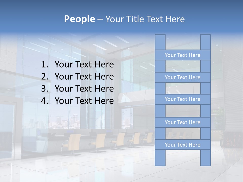 Business Architecture Roof PowerPoint Template