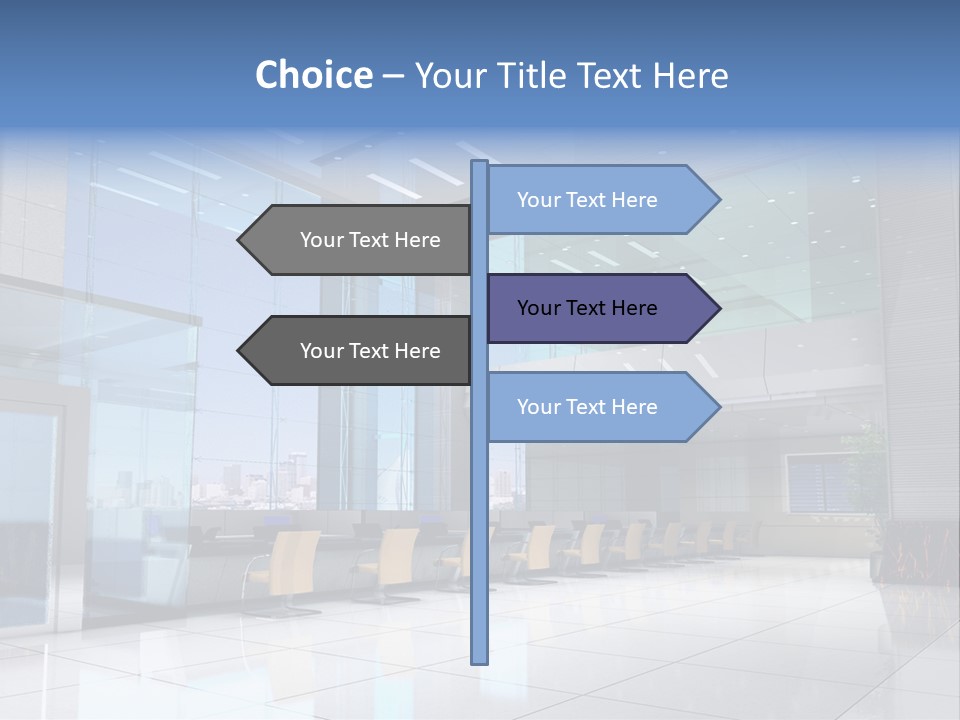 Business Architecture Roof PowerPoint Template