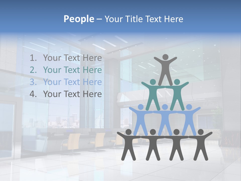 Business Architecture Roof PowerPoint Template