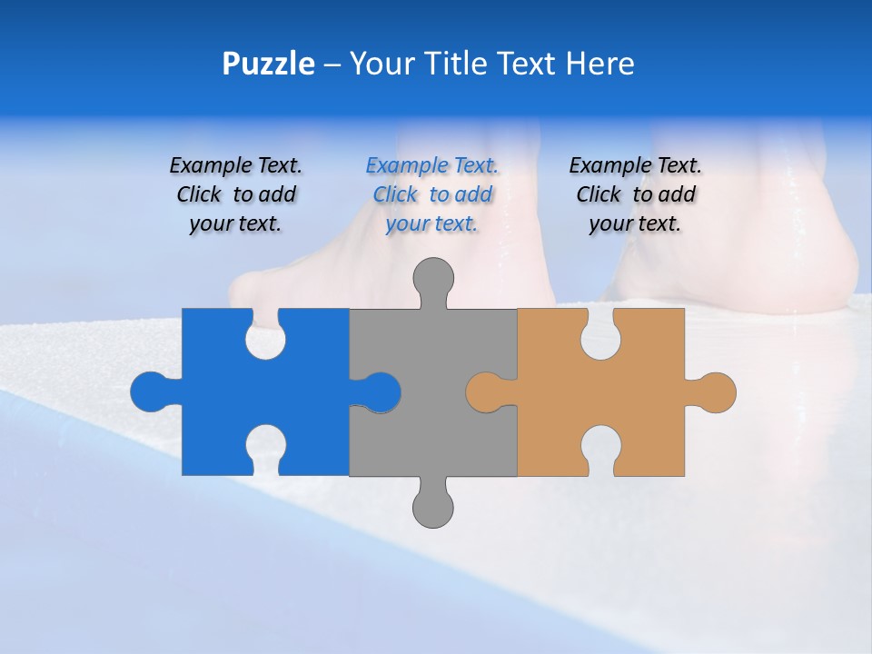 Danger Vacation Splash PowerPoint Template