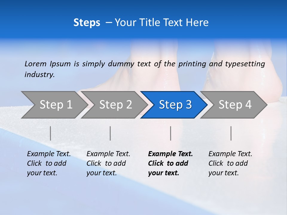 Danger Vacation Splash PowerPoint Template