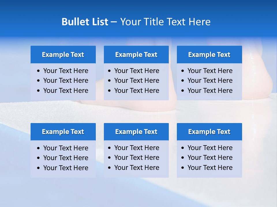 Danger Vacation Splash PowerPoint Template