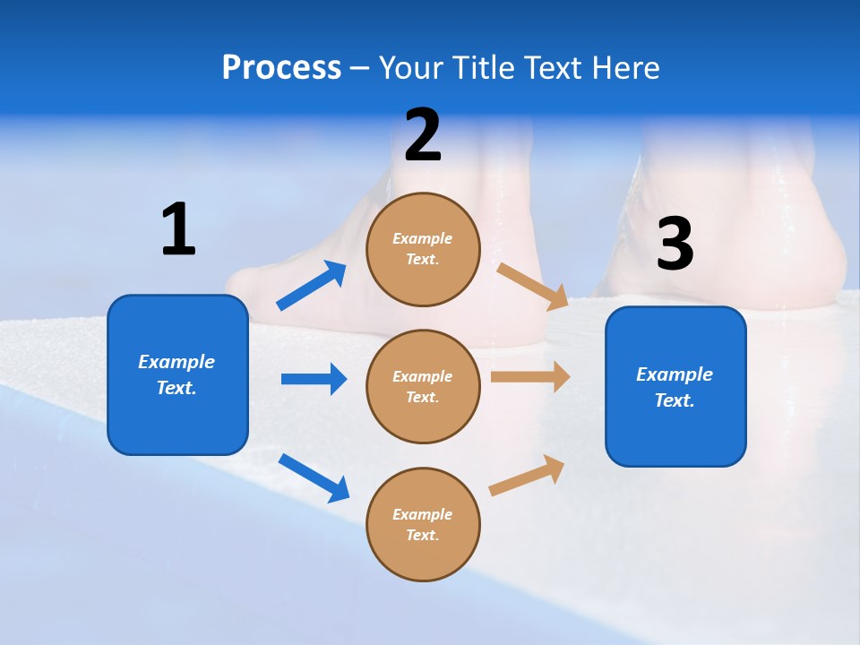 Danger Vacation Splash PowerPoint Template