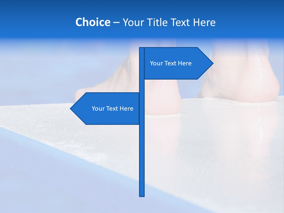 Danger Vacation Splash PowerPoint Template