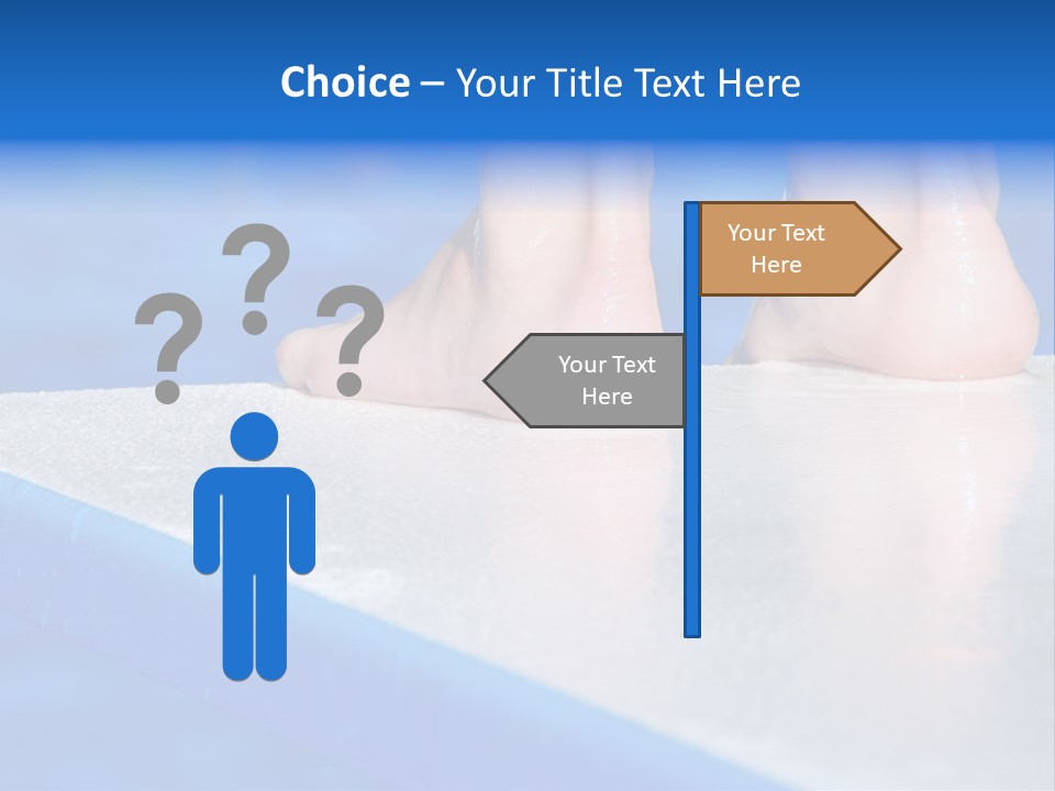Danger Vacation Splash PowerPoint Template