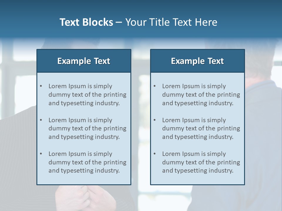 Job Working Stand PowerPoint Template