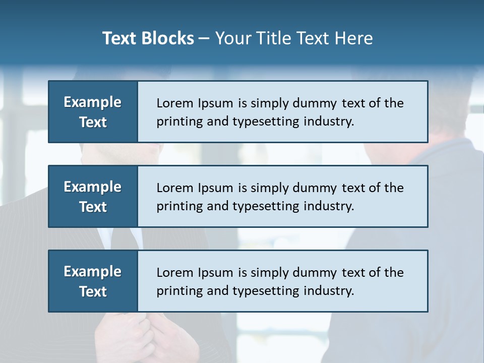 Job Working Stand PowerPoint Template