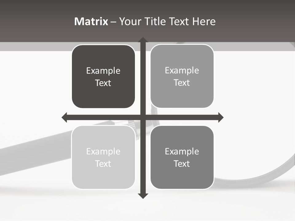 Magnify Detective Symbol PowerPoint Template