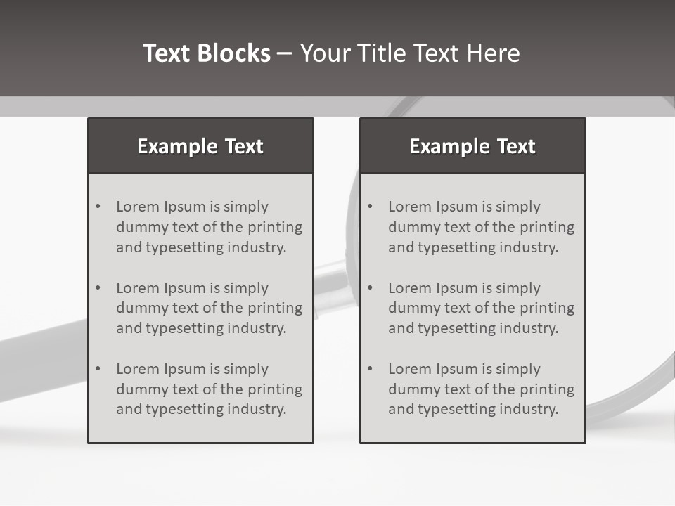 Magnify Detective Symbol PowerPoint Template